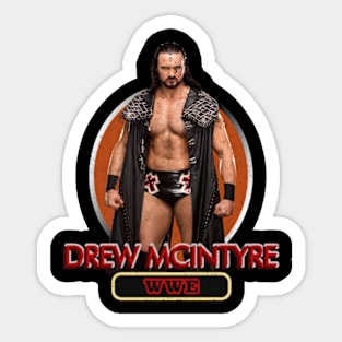 drew mcintyre #8 Sticker